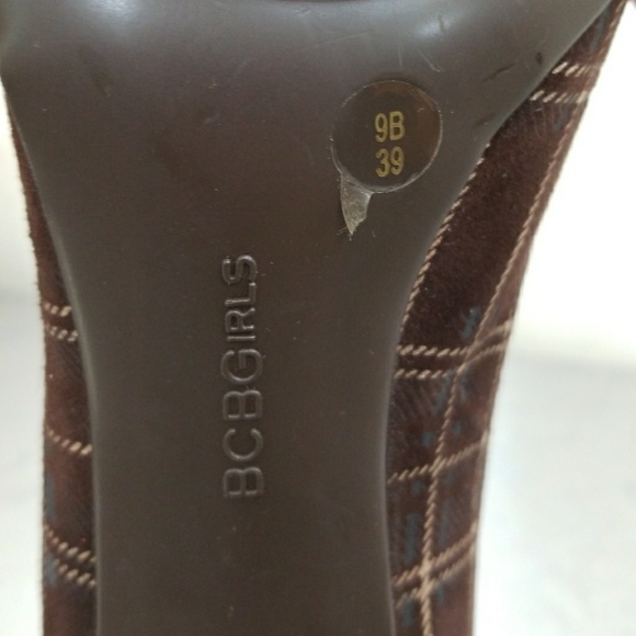 BCBG peeptoe heels 9 - Picture 6 of 7